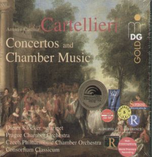 卡泰利耶里：協奏曲與室內樂（世界首度錄音，5 CDs）<br>Cartellieri : Concertos and Chamber Music示意圖